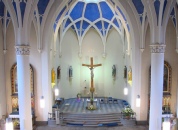 Chorraum der Pfarrkirche St. Johannes der Täufer Treis